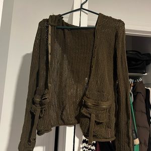 Knit cardigan